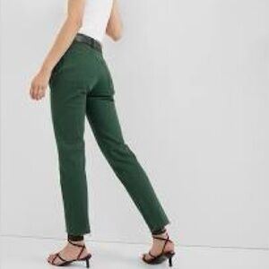 GAP High Rise Cheeky Straight Jeans with Washwell 27 4 Tall Hunter Green